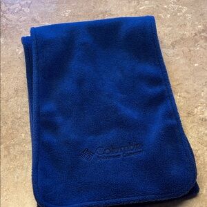 Columbia Royal Blue Fleece Scarf